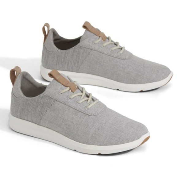 toms drizzle grey chambray